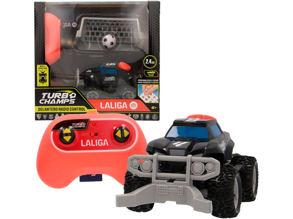 Turbo Champs La Liga Pack Attaquant Radio Control avec accessoires