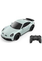 Voiture radiocommandée 1:24 Porsche 911 Dakar Vert Grisâtre