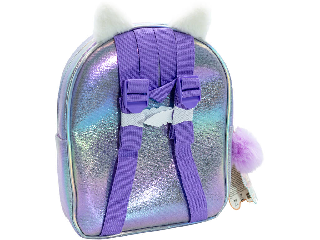 Mochila Kawaii de 26 cm com Acessórios