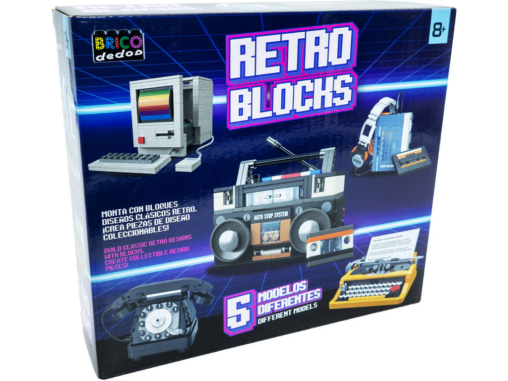 Retro Blocks Ordinateur rétro de 228 pièces