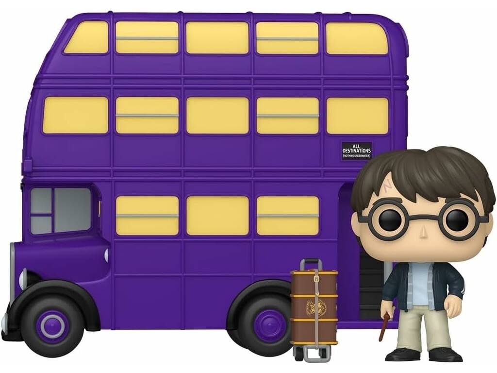 Funko Pop Rides Harry Potter Figura Harry Potter con Autobús Noctámbulo