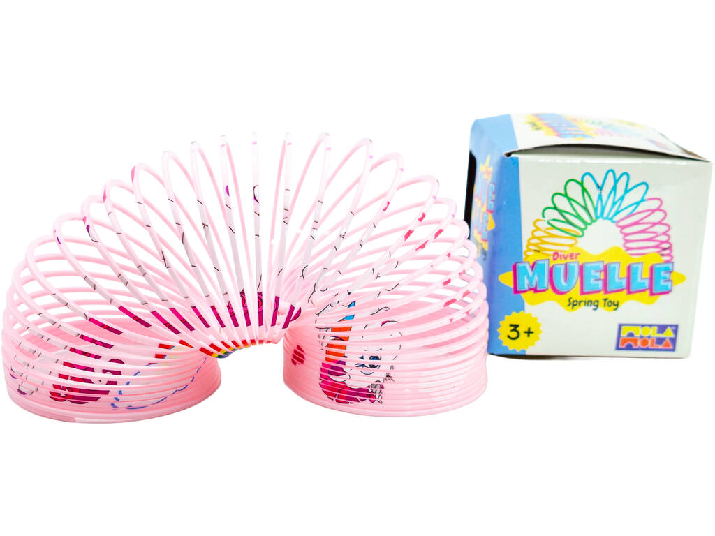 Fun Dock Rose avec conception de licorne et château