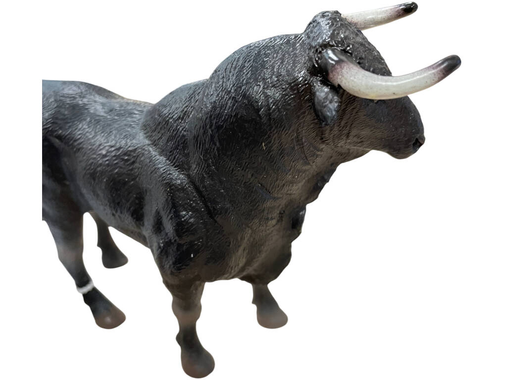 Figura Touro Calmo Castanho de 10x4x15 cm