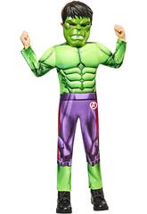 Déguisement enfant Marvel Hulk Black Line taille XS