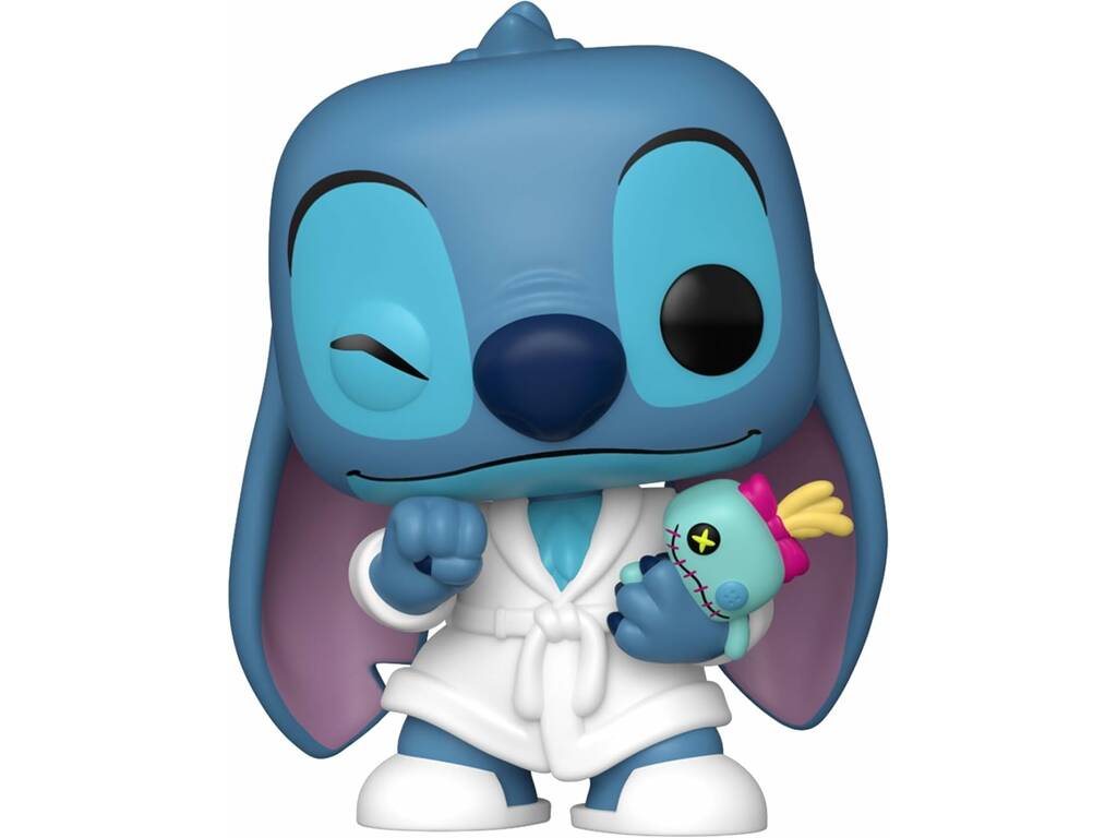 Funko Pop Disney Lilo & Stitch Figurine Stitch en peignoir