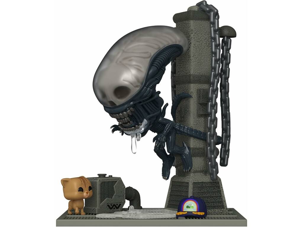 Funko Pop Deluxe Alien Figura Xenomorph con Jonesy