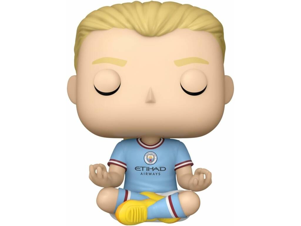 Funko Pop Football Manchester City Figurine Erling Haaland Célébration