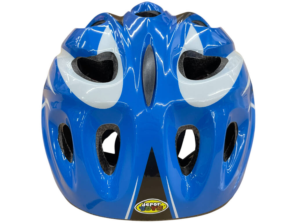 Casque de sport bleu taille M