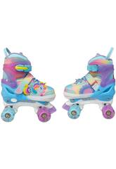 Patins Fantasy Roller Unicórnio Tamanho 27-30