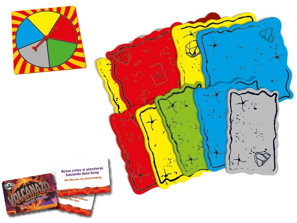 Volcanazo Ne marchez pas sur la lave !