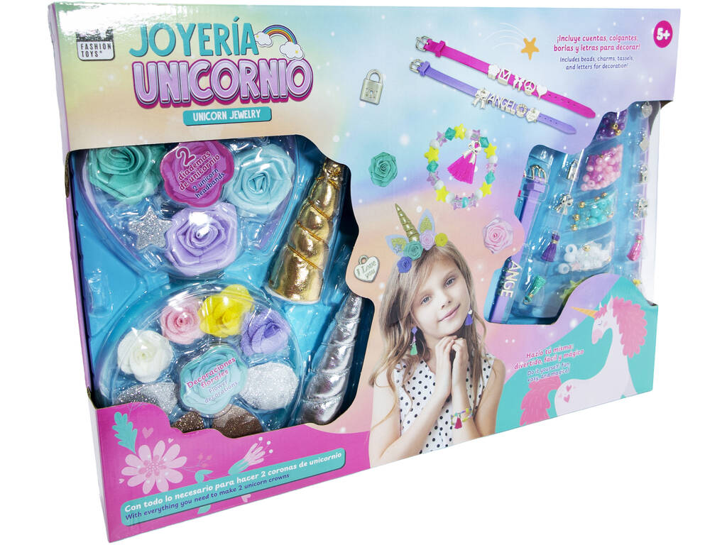 Set de bijoux Licorne Diadèmes et bracelets