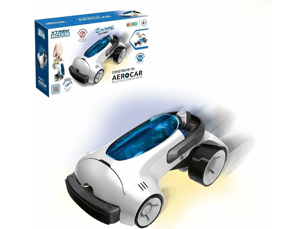 Xtreme Bots Luftbetriebenes Fahrzeug Aerocar mit 113 Teilen