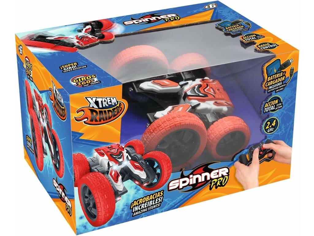 Xtrem Raiders Veicolo radiocomandato Spinner Pro