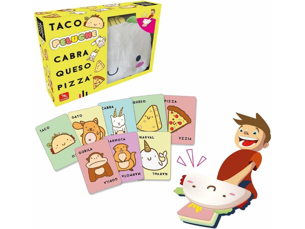Taco Peluche Cabra Queso Pizza