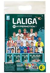 La Liga Hypermotion 25-26 Starter Pack Album mit 4 Tüten Panini