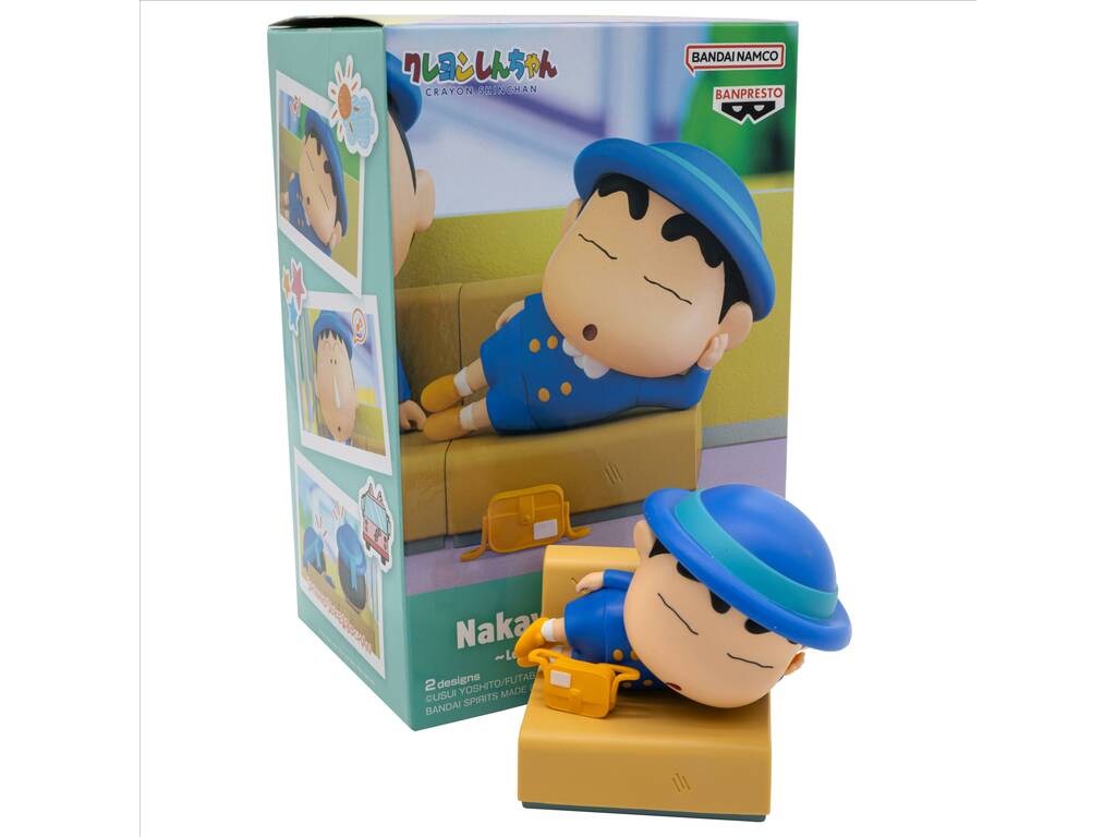 Shinchan Nakayoshi Memories Figura Shinchan de 8 cm