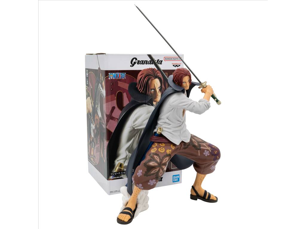 One Piece Grandista Figura Shanks de 24 cm