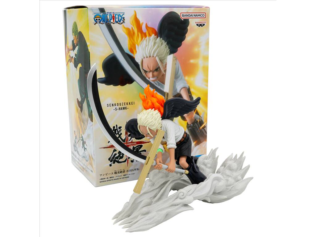 One Piece Senkouzekkei Figura S-Hawk de 15 cm