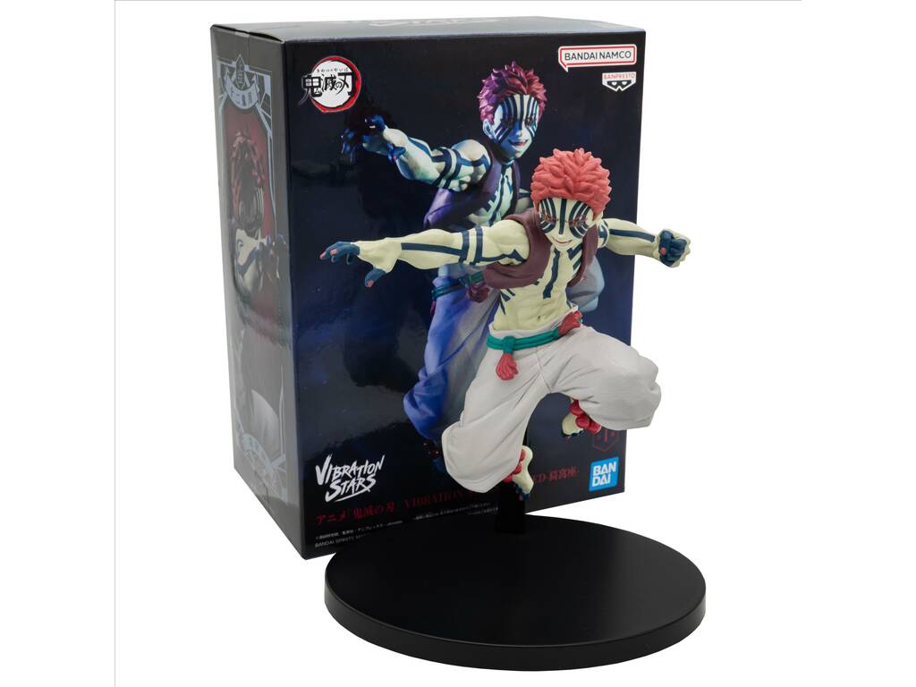Demon Slayer Kimetsu No Yaiba Vibration Stars Limited Figura Akaza de 16 cm