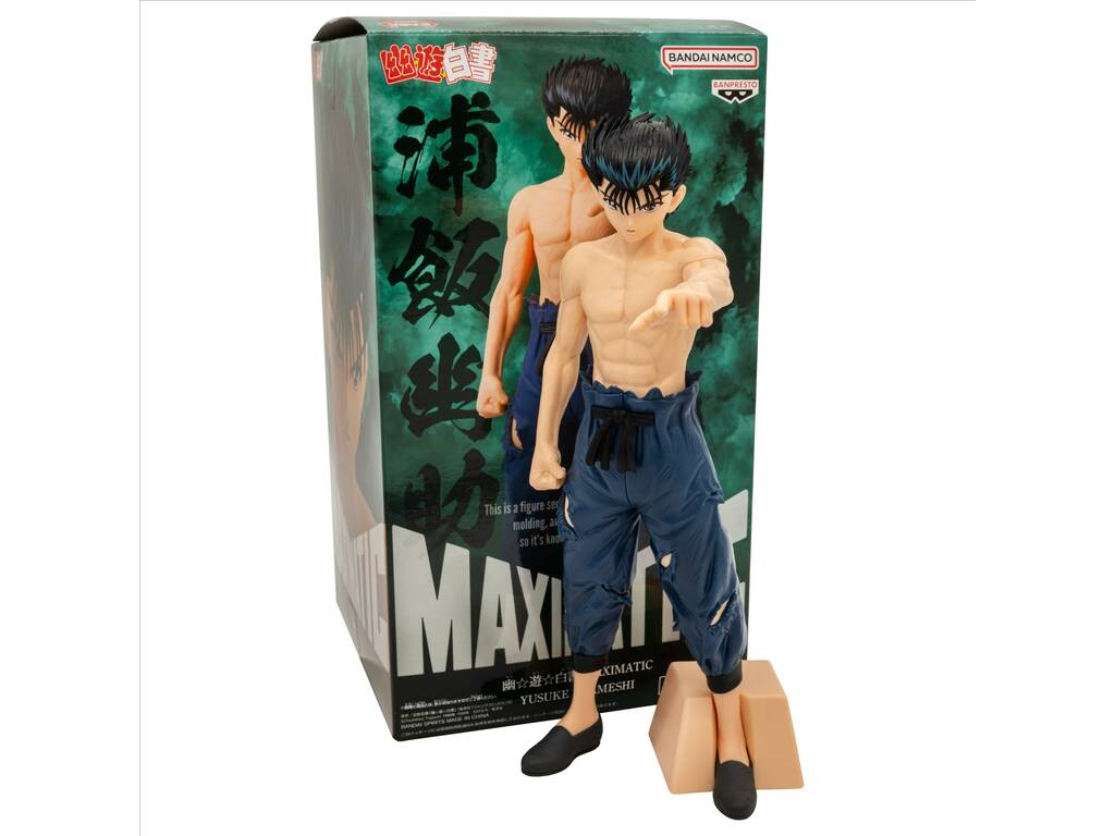 Jujutsu Kaisen Maximatic Figura Yusuke Urameshi de 23 cm