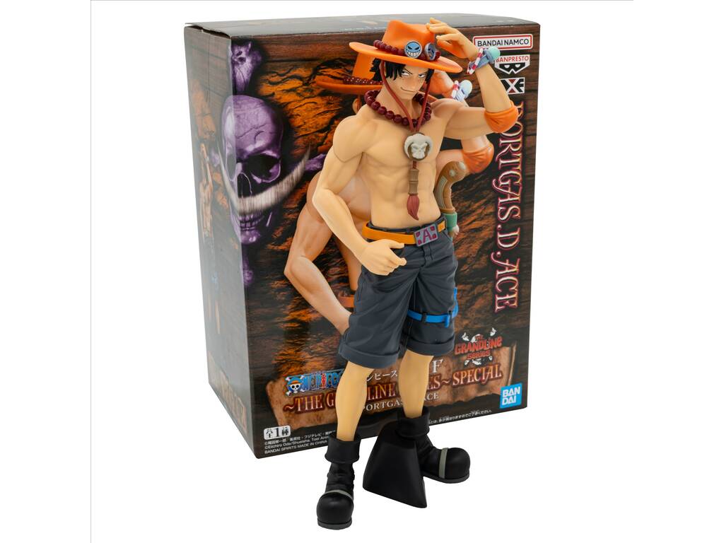 One Piece The Grandline Series Extra Figura Portgas D. Ace de 20 cm