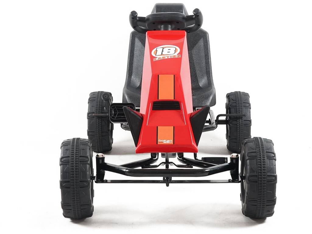 Kart à pédales Go-Kart rouge