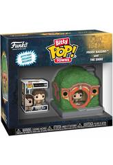 Funko Bitty Pop El Señor de los Anillos Pack Frodo con el Anillo y La Comarca