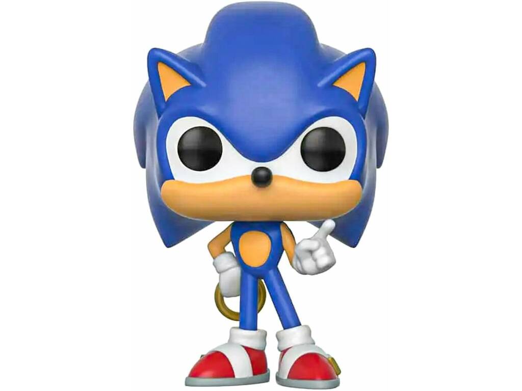 Funko Pop Games Sonic The Hedgehog Figura Sonic con Anillo