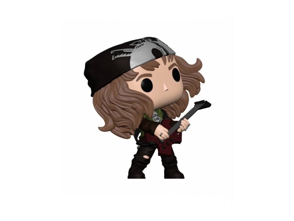 Funko Pop Television Stranger Things Figurine Eddie avec guitare