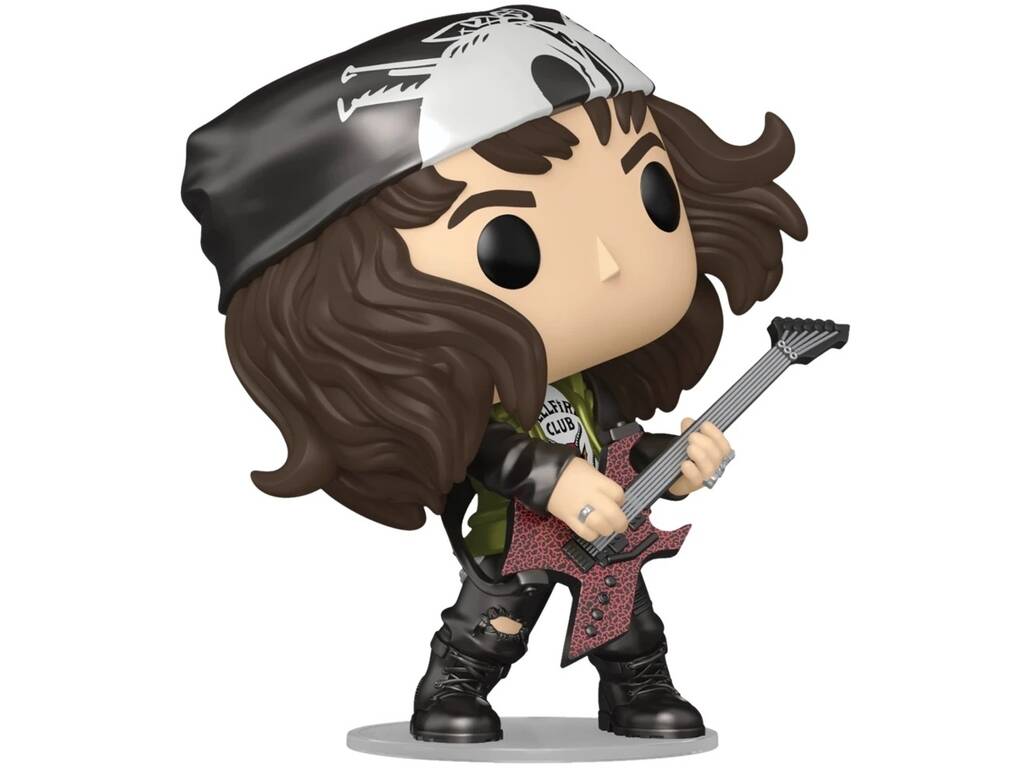 Funko Pop Television Stranger Things Figura Eddie con Guitarra Special Edition