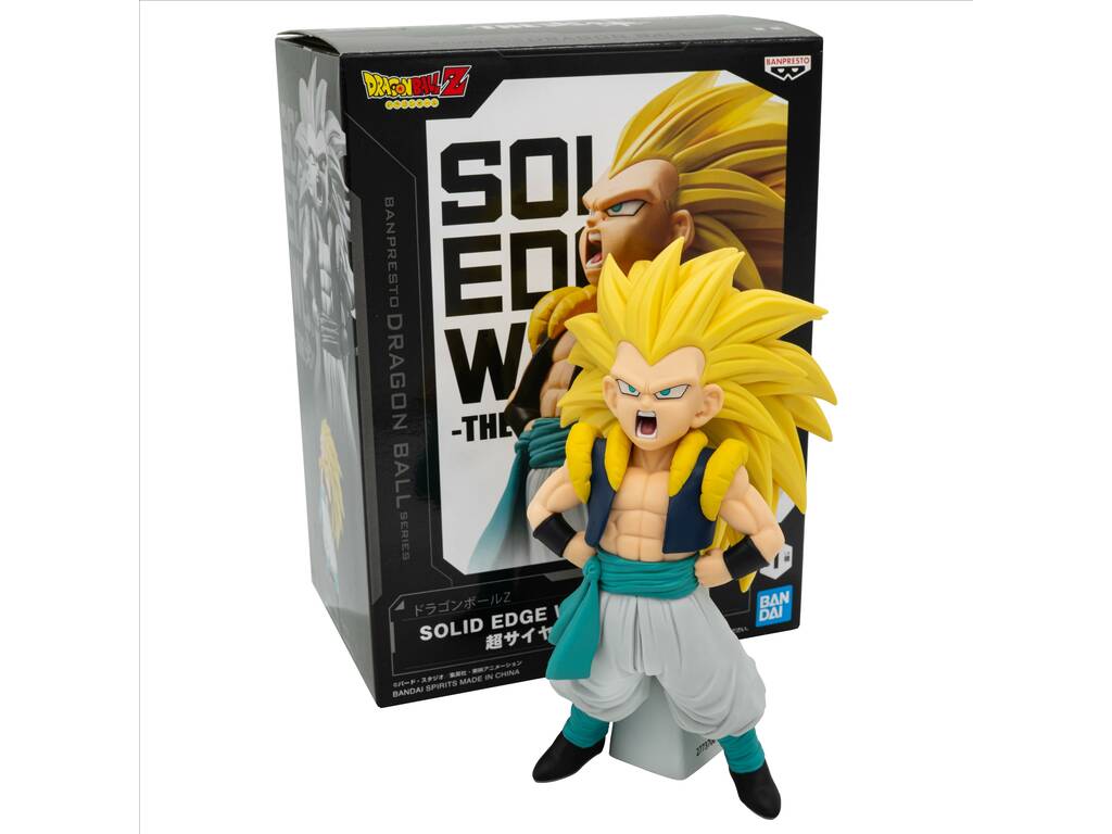 Dragon Ball Z Solid Edge Works Figur Super Saiyan 3 Gotenks 15 cm