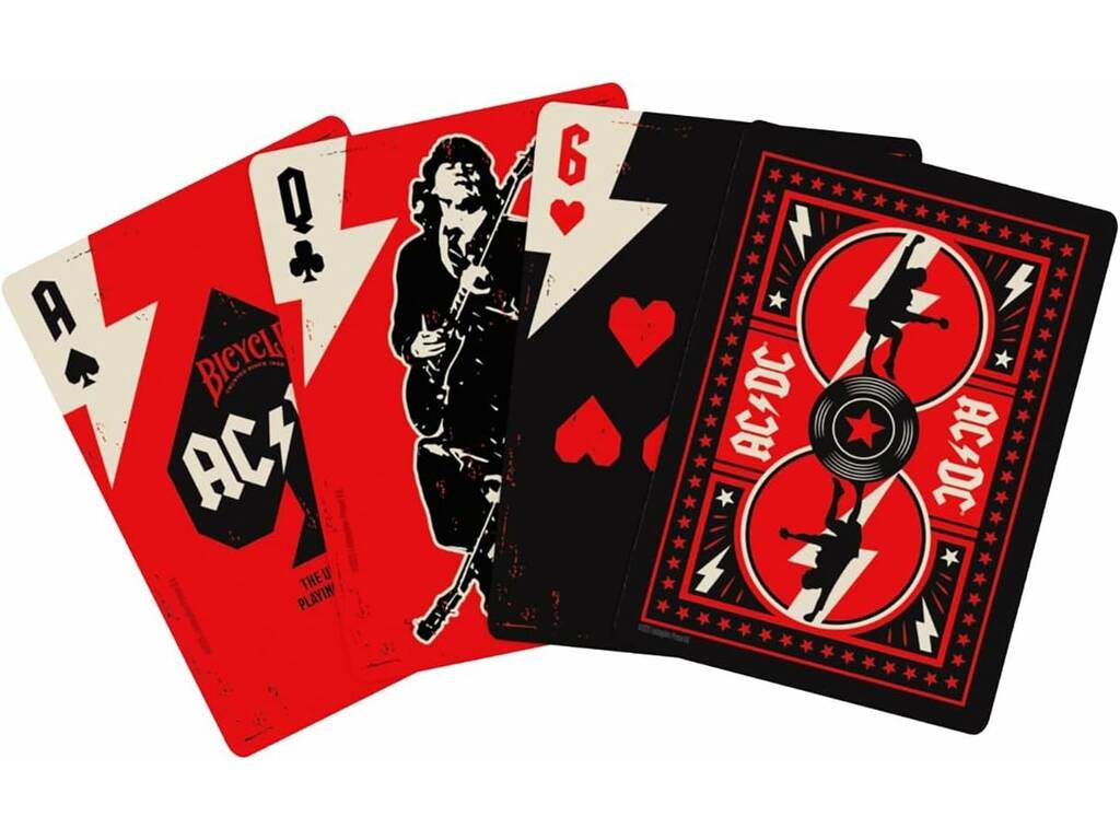Bicycle Jeu de cartes AC/DC