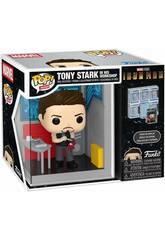 Funko Pop Nooks Marvel Iron Man Figura Tony Stark na Garagem