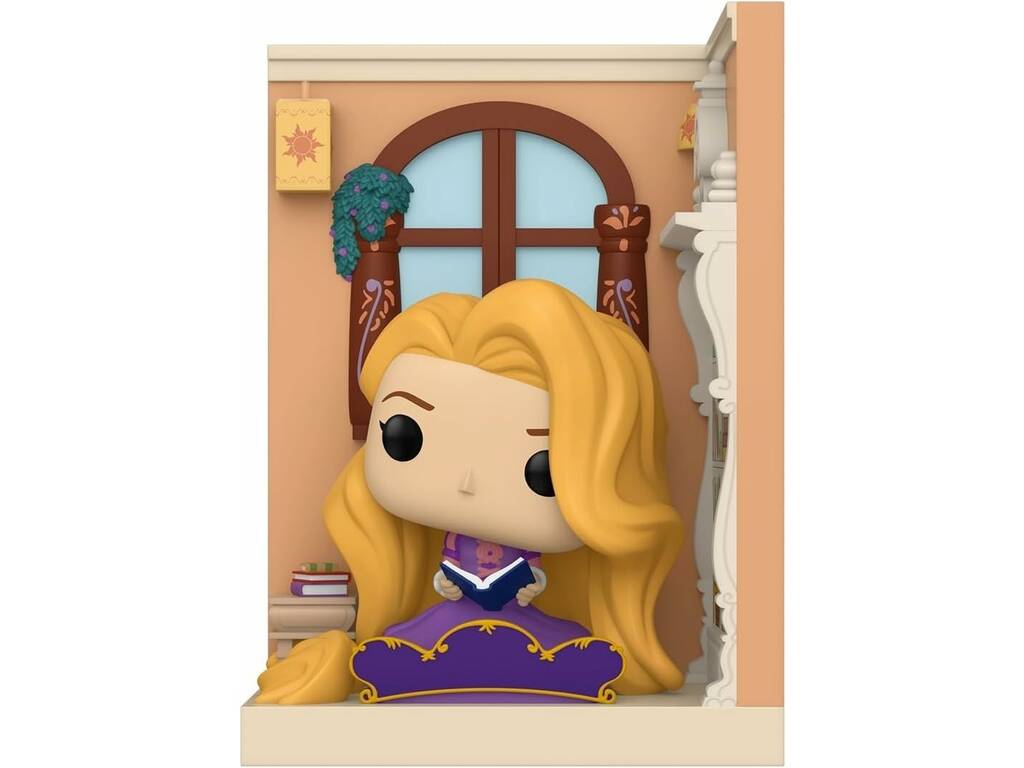 Funko Pop Nooks Princesas Disney Figura Rapunzel en la Torre