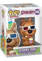 Funko Pop Animation Scooby Doo Figura Scooby Doo con occhiali e popcorn