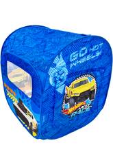 Maisonnette pliable en tissu Hot Wheels pour enfants avec fenêtre, 92 x 73 x 70 cm