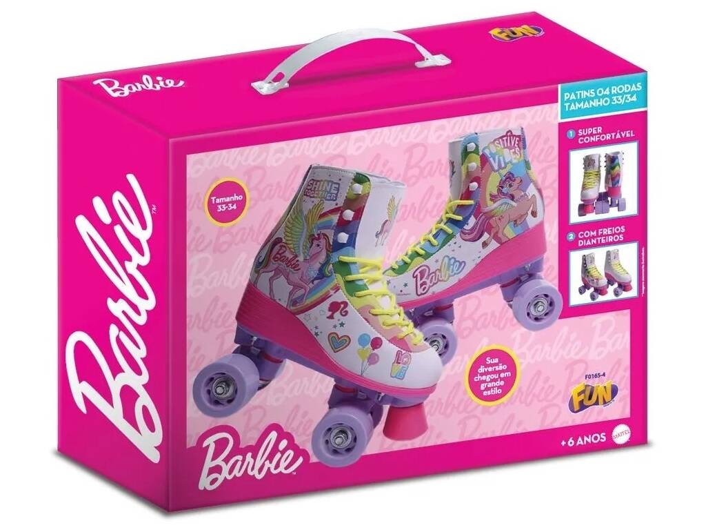 Roller Barbie Shine Together, taille 34-35