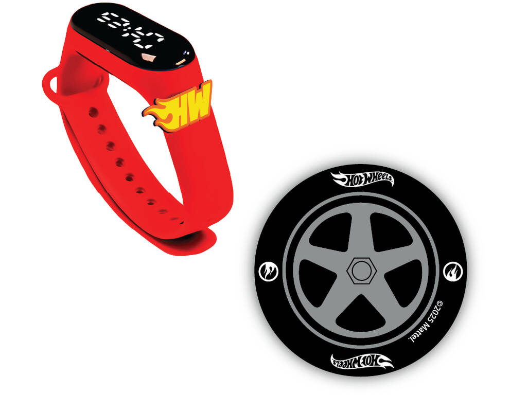 Pack Hot Wheels Montre LED et yo-yo
