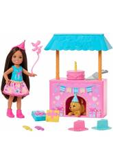 Barbie Club Chelsea Family & Friends Pack Sorpresa de Cumpleaños