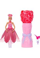 Barbie Petal Pop Bambola Fucsia con Cucciolo e Accessori