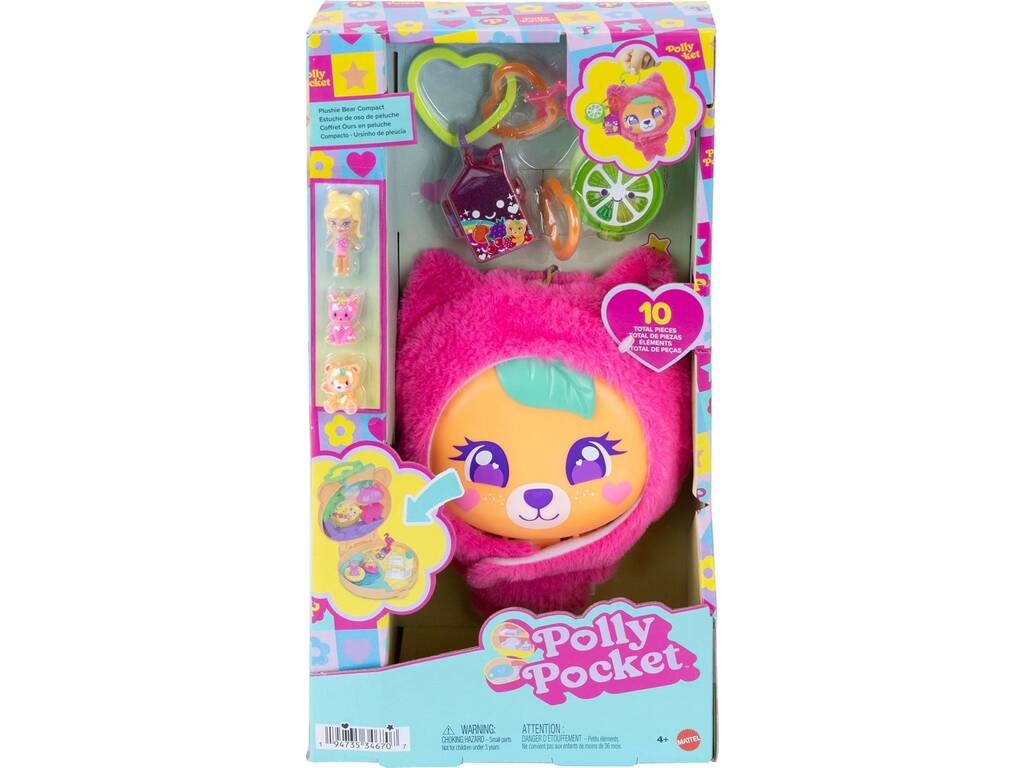 Polly Pocket Coffret Ours en peluche