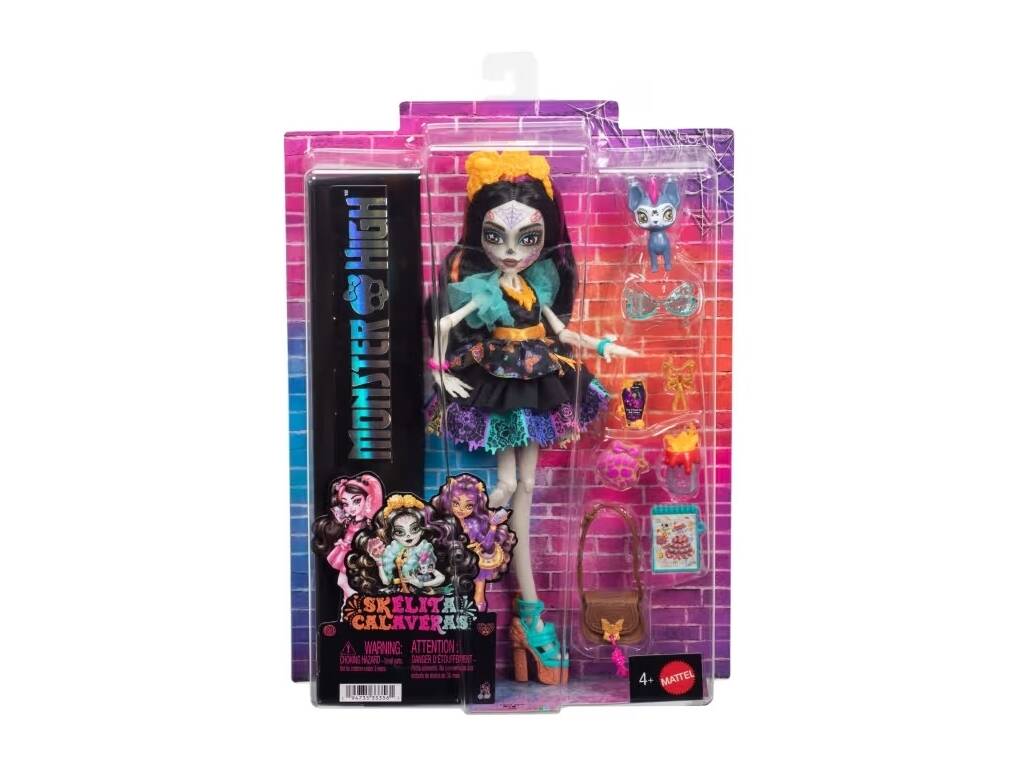 Monster High Poupée Skelita Calaveras