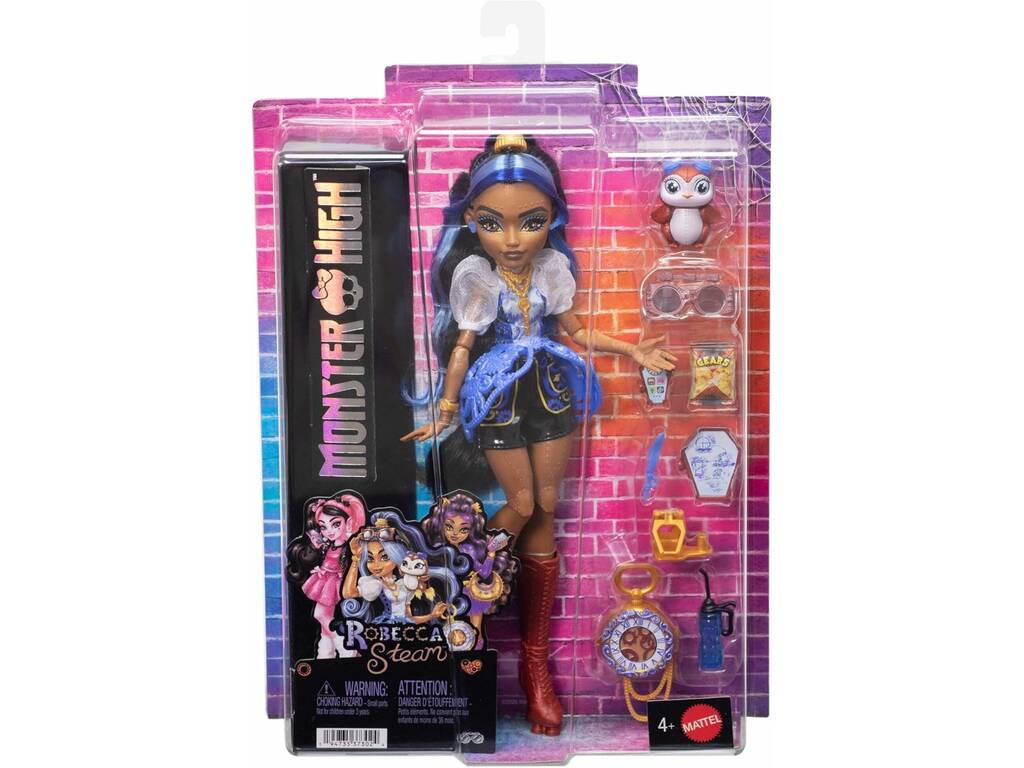 Monster High Boneca Rebecca Steam