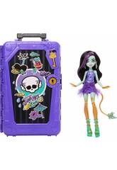 Monster High Skulltimate Secrets Destination Gore-Geous Oasis Poupée Jinafire Long