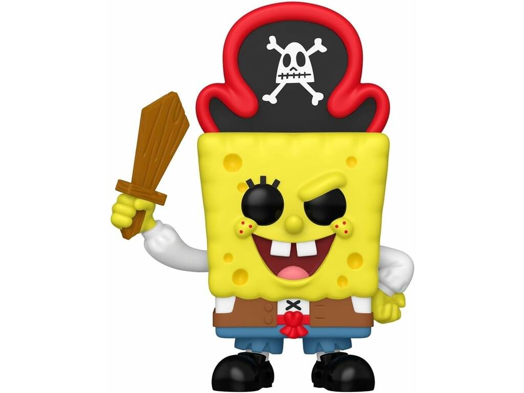 Funko Pop Movies Bob Esponja Movie Figura Bob Esponja Pirata