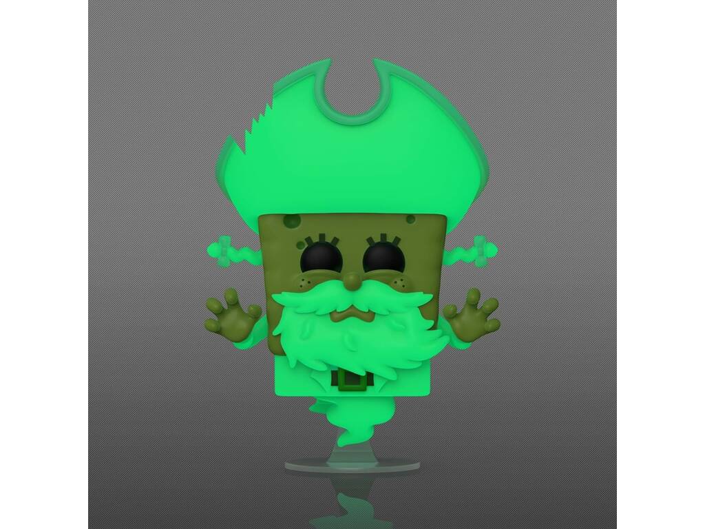Funko Pop Movies Bob Esponja Movie Figura Bob Esponja como Flying Dutchman Glows In The Dark