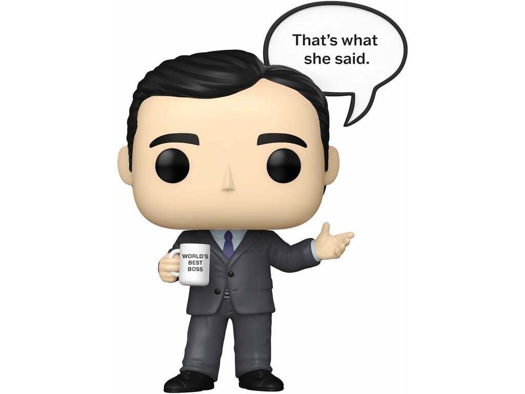 Funko Pop Television The Office Figurine Michael Scott Sayings