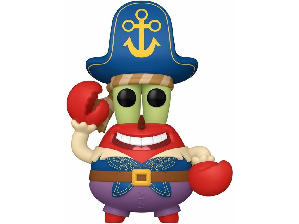 Funko Pop Movies Bob Esponja Movie Figura Mr. Krabs Pirata