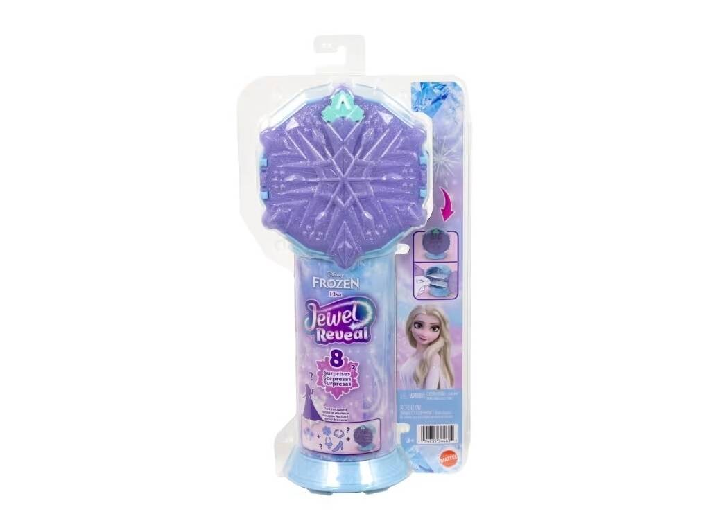 Poupée Elsa Disney Frozen Jewel Reveal avec accessoires