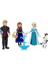 Disney Frozen Pack Ensemble de personnages Anna et Elsa